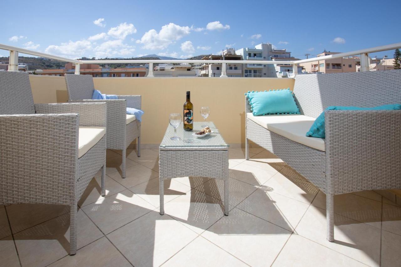 Seperi Deep Blue Apartman Réthimno Kültér fotó